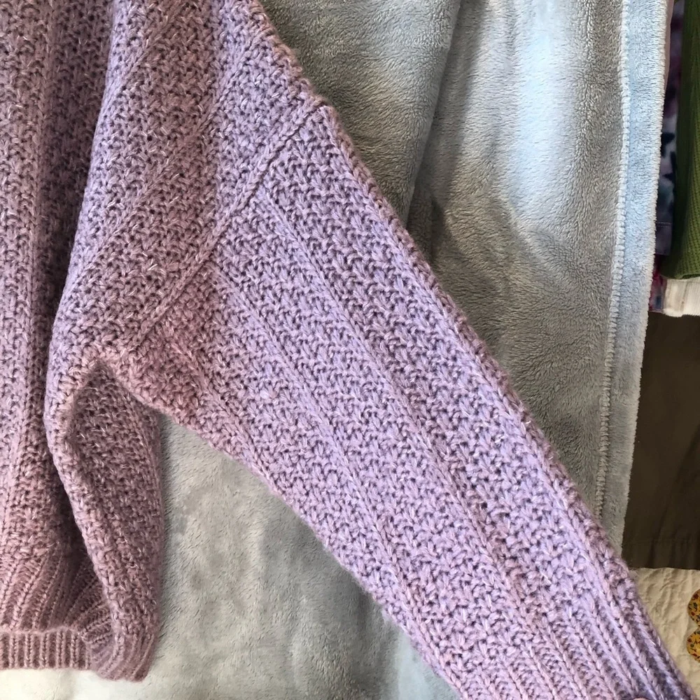 NWT Timing Super Soft Mauve Crew Neck Sweater large